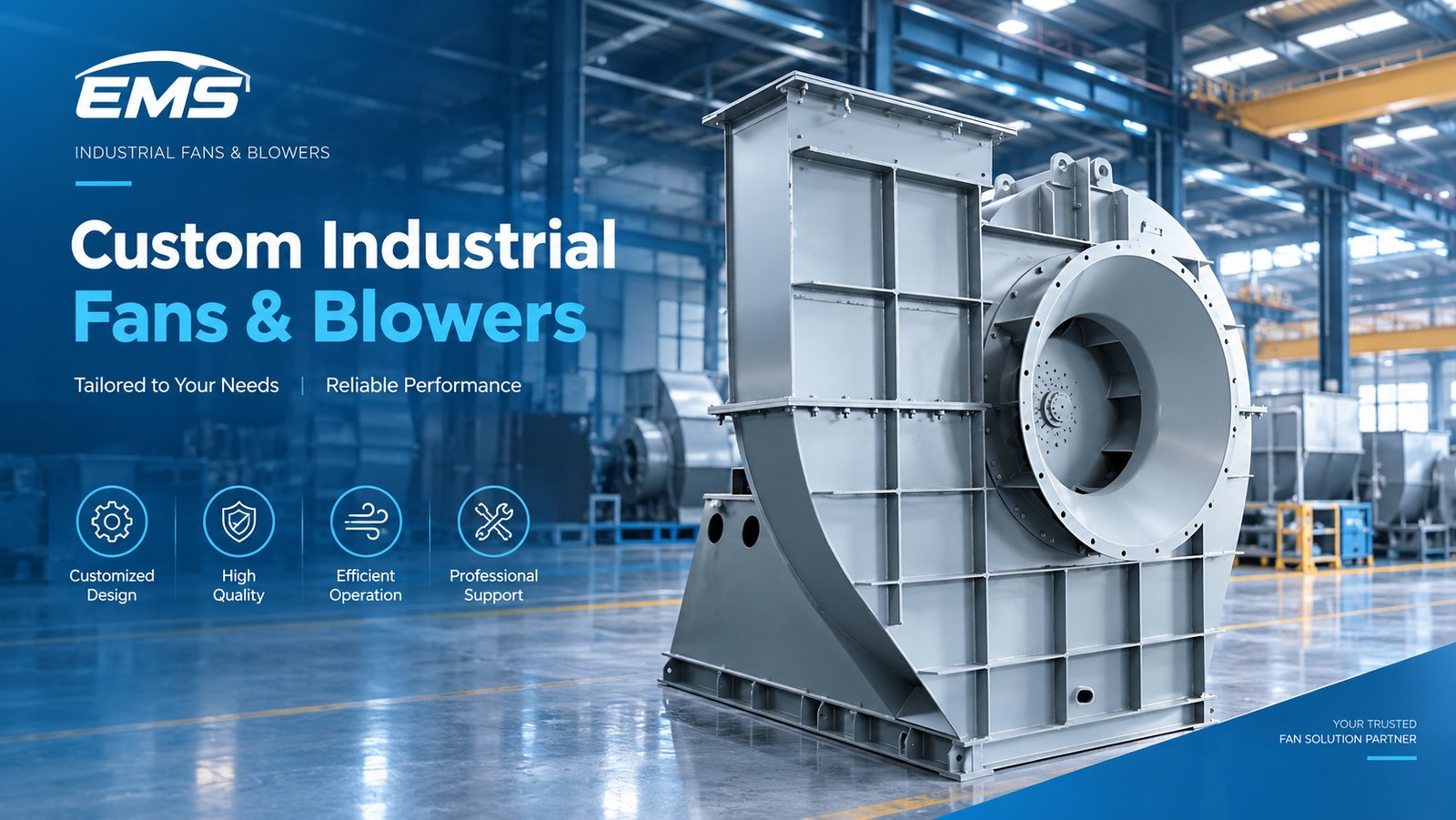 Customized Centrifugal Fans solution