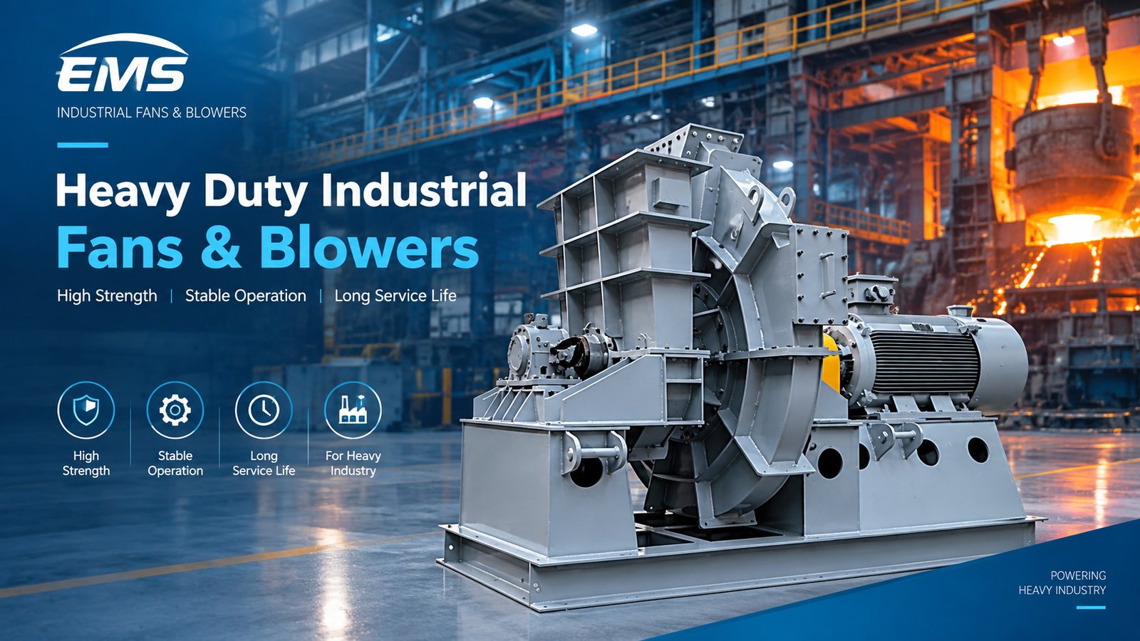 Heavy-Duty Centrifugal Fans solution